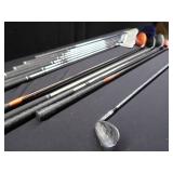 GOLF CLUBS AND BAG