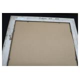 VINTAGE PICTURE GRACE LITHOGRAPH AND ANTIQUE FRAME