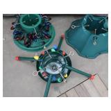 3 INDOOR / OUTDOOR LIVE CHRISTMAS TREE STANDS + LIGHTS