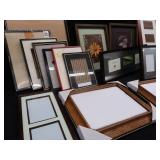 HUGE LOT OF FRAMES, WOOD AND METAL