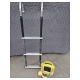 LIVE BAIT BUCKET, MARKING BOUY, AND LADDER