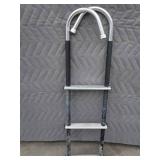 LIVE BAIT BUCKET, MARKING BOUY, AND LADDER