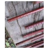 25 ELECTRIC FENCE POLES + EXTRAS