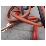 JUMPER CABLES AND BLACKSMITH HAMMER