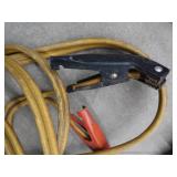 JUMPER CABLES AND BLACKSMITH HAMMER