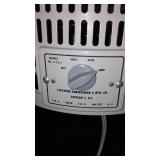 Vintage Lakewood 3 Speed Hassock Fan. (