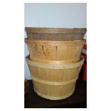 DiGiorgio Fruit Crate and Bushel Baskets (3)