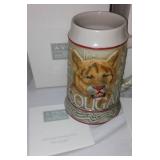 Avon Fine Collectible Steins (3)  Eagle, Cougar, Wolf