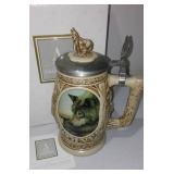 Avon Fine Collectible Steins (3)  Eagle, Cougar, Wolf