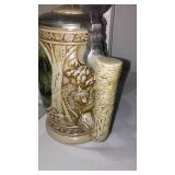 Avon Fine Collectible Steins (3)  Eagle, Cougar, Wolf