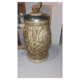 Avon Fine Collectible Steins (3)  Eagle, Cougar, Wolf