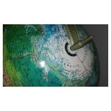 Rand McNally world Portrait Globe.