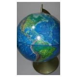 Rand McNally world Portrait Globe.