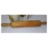 Munising Rolling Pin, Vintage Canister Set, Wall Pockets, , Circa 60/70s.