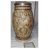 Avon Fine Collectible Steins (3) American Wildlife, Mustang, Grey Wolf.