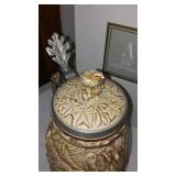 Avon Fine Collectible Steins (3) American Wildlife, Mustang, Grey Wolf.