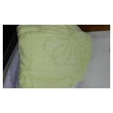 Waffle Weave Cotton Blankets and Chenille Spread.