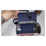 Unique Harley Davidson Purse and Covered Pint Jars (2)