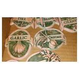 Ceramic Garden Markers (10)