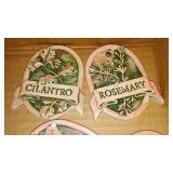 Ceramic Garden Markers (8)