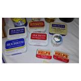 Collectible Display items of Vintage Products