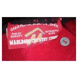 Marlboro Stadium Blanket, Miles Saver, Reversible Fleece Jacket (XL).