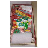 Vintage Gift Wrap, Tags, Advertising.