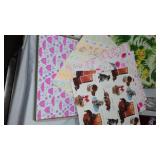 Vintage Gift Wrap, Tags, Advertising.