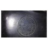 Vintage swim Fins, Racket, Cards, Pounce, Boxes.