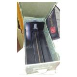 Vintage swim Fins, Racket, Cards, Pounce, Boxes.