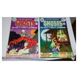 Vintage DC and Marvel Comics, Circa 60s/70s (10). Black Widow, Ghost Rider, Ghosts