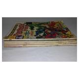 Vintage DC and Marvel Comics, Circa 60s/70s (10). Black Widow, Ghost Rider, Ghosts