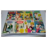 Vintage 1970s DC Comics, Romance (8) Young Love, Heart Throbs, Girls Romance.