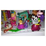 Assorted Flintstone Collectibles.