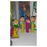 Assorted Flintstone Collectibles.