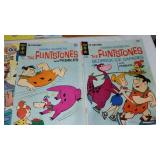 Assorted Flintstone Collectibles.