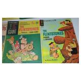 Assorted Flintstone Collectibles.