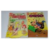Assorted Flintstone Collectibles.