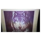 Framed Holographic Wolf.