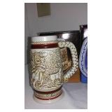 Avon Collectible Mini Steins (6) and Large