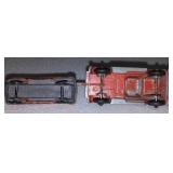 Vintage Toys (3) Tootie Toy and Tin Cars.