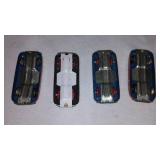 Vintage Toys (3) Tootie Toy and Tin Cars.