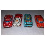 Vintage Toys (3) Tootie Toy and Tin Cars.