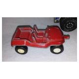 Vintage Toys (3) Tootie Toy and Tin Cars.