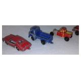 Vintage Tootsie Toy Cars (4) and Trucks (4) and Minions The Rise of Gru (5)