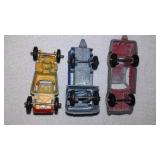 Vintage Tootsie Toy Cars (4) and Trucks (4) and Minions The Rise of Gru (5)