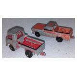 Vintage Tootsie Toy Cars (4) and Trucks (4) and Minions The Rise of Gru (5)