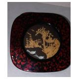 Cloisonne Vase, intricate carved trinket box.