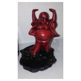 Mini Red Feng Shui Laughing Buddha Figurines (11),