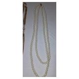 Costume Pearl Necklaces and Earnings.